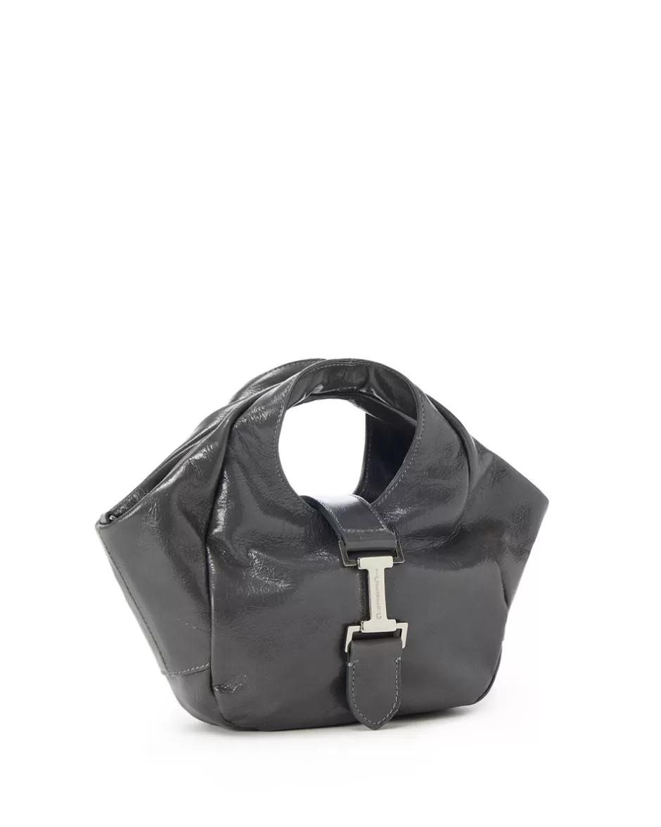 Clearance Alias Leather Handbag With Logo Monogram Women Bags And Belts