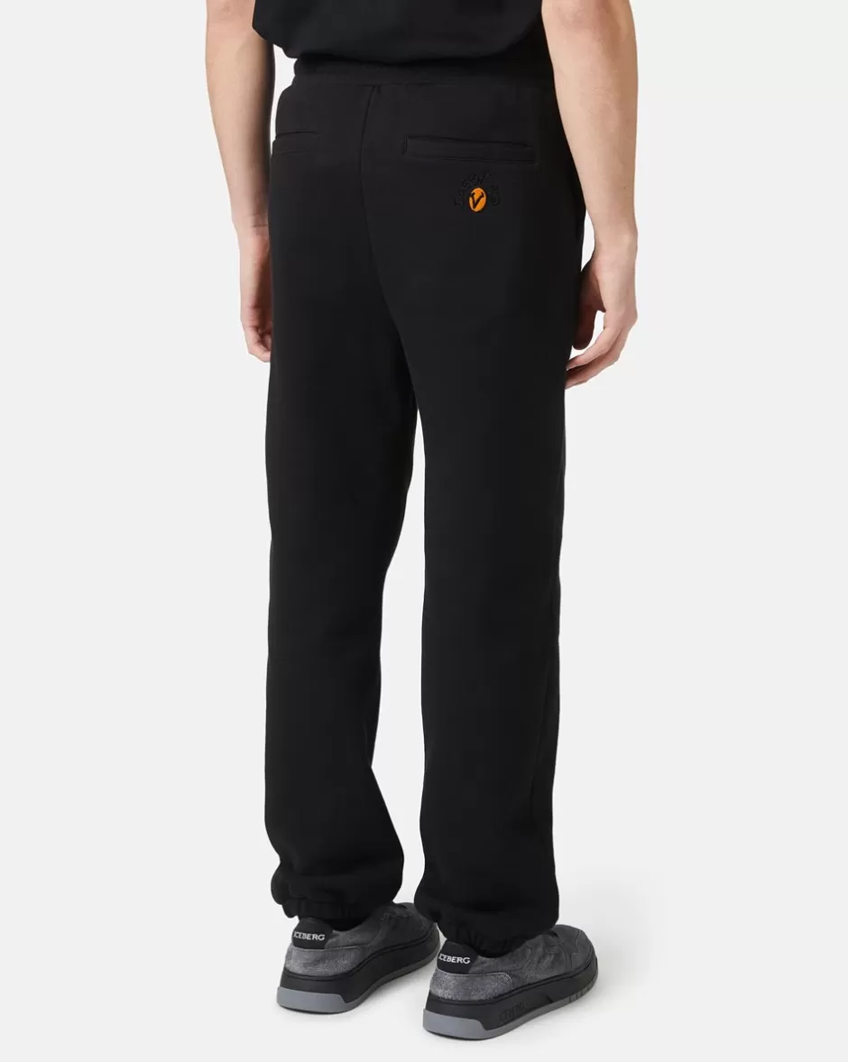 Flash Sale Black Fleece Joggers Trousers