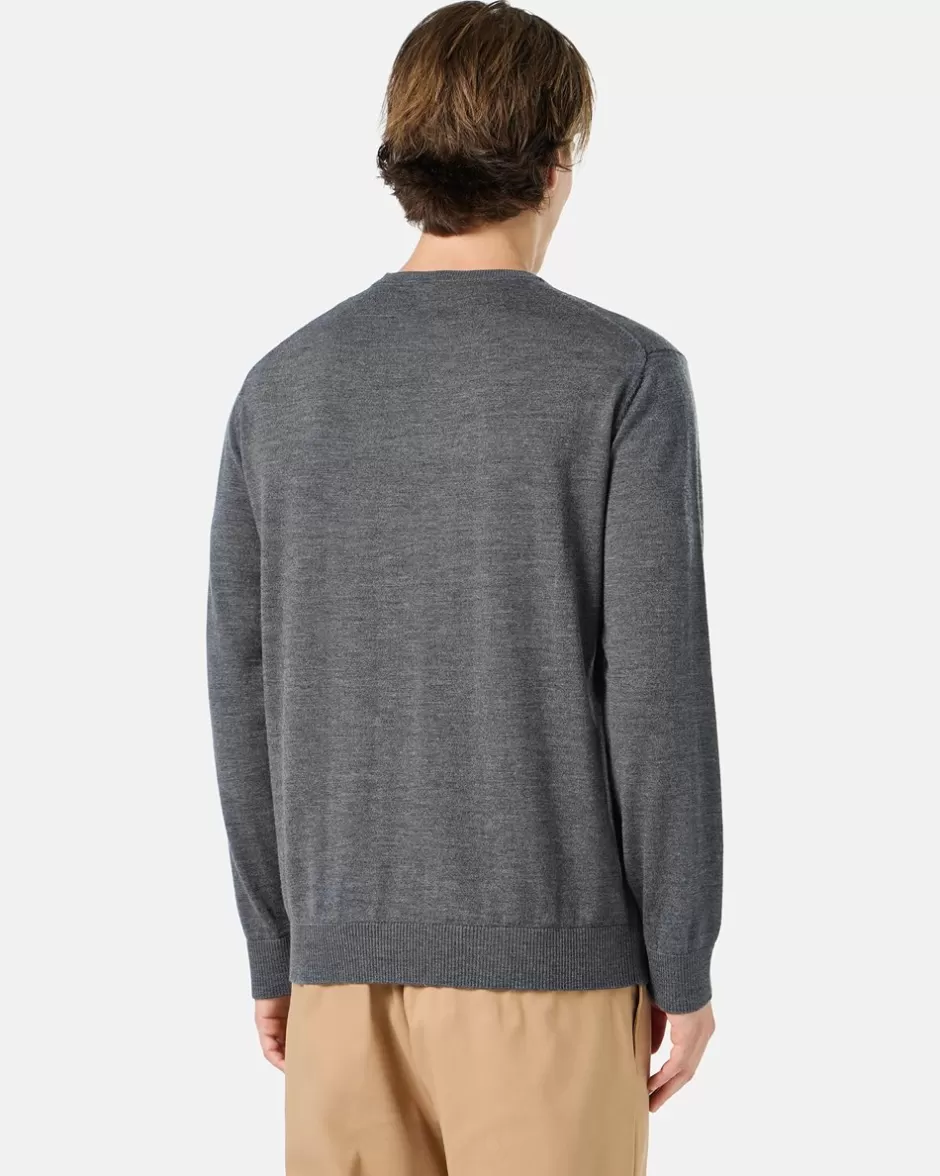 Cheap Crew-neck Sweater With Logo Knitwear