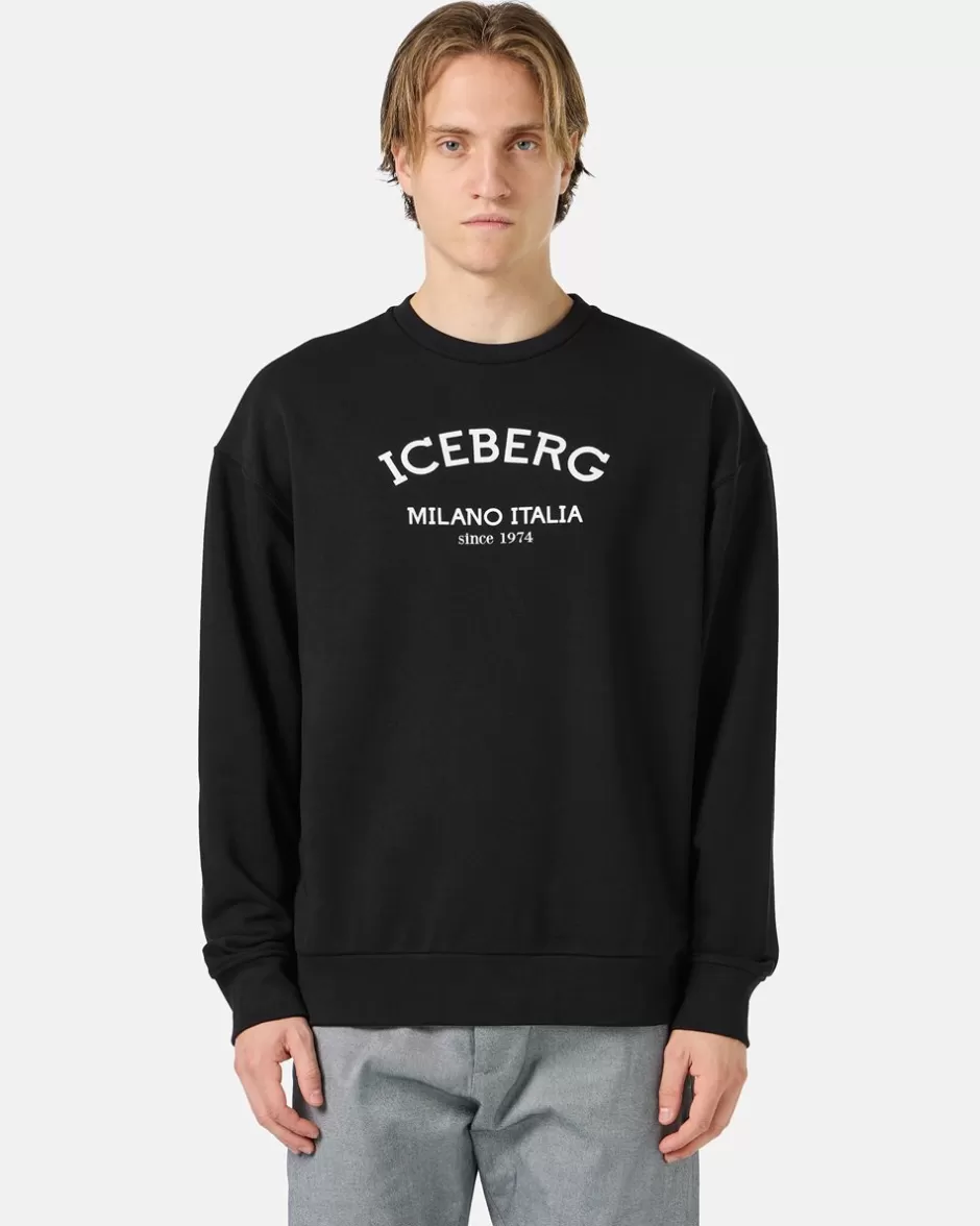 Best Sale Crew-neck Sweatshirt With Logo Sweatshirts