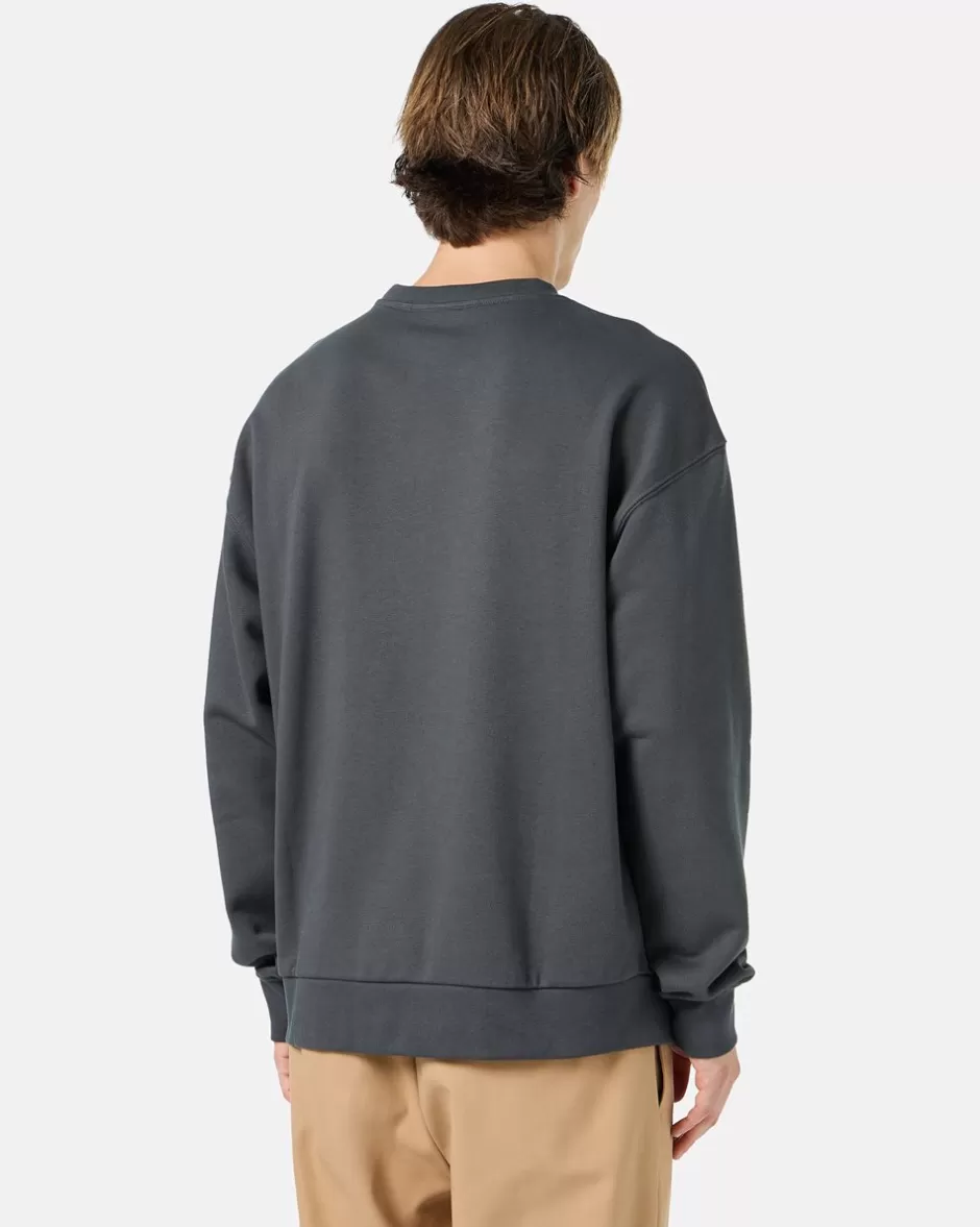 Cheap Crew-neck Sweatshirt With Logo Sweatshirts