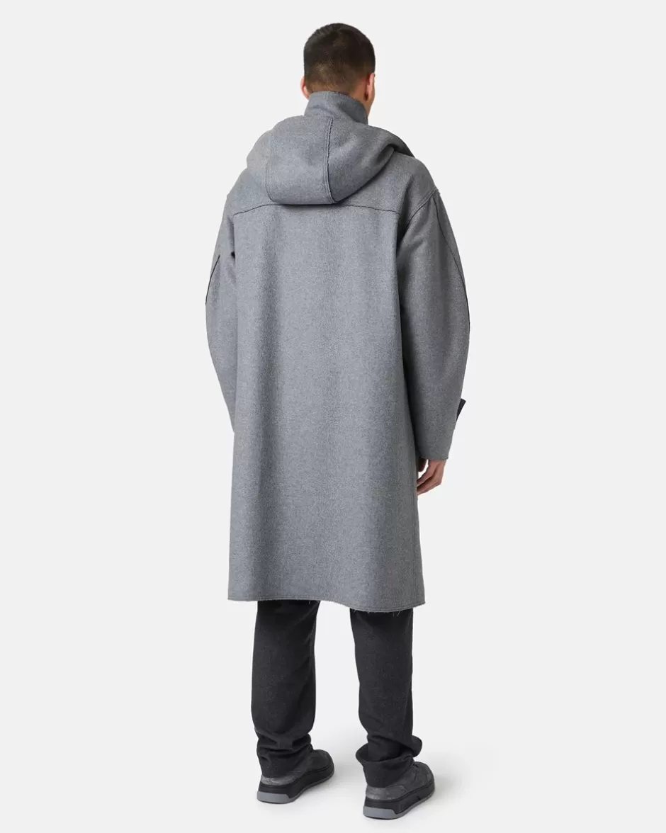 Cheap Duffle Coat In Double Cloth Outerwear