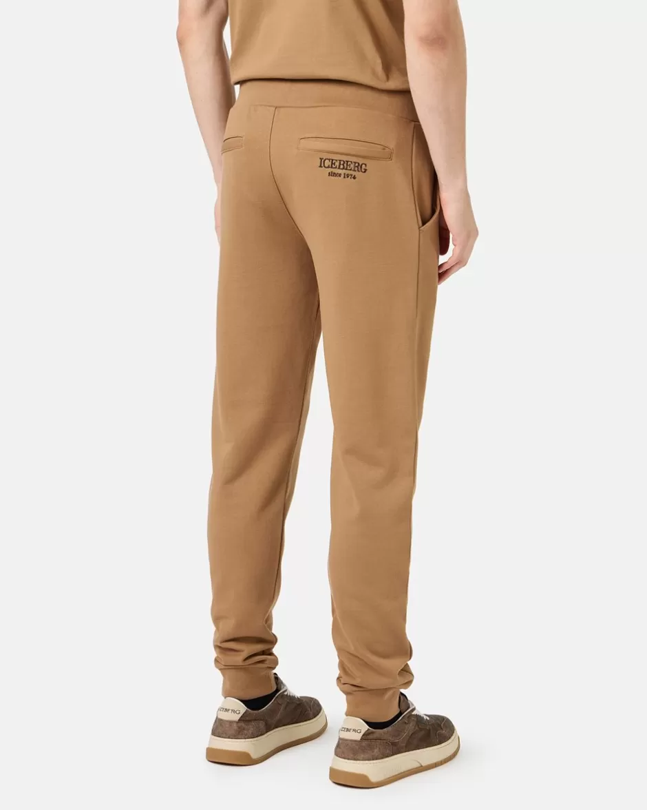 Clearance Fleece Joggers With Logo Trousers