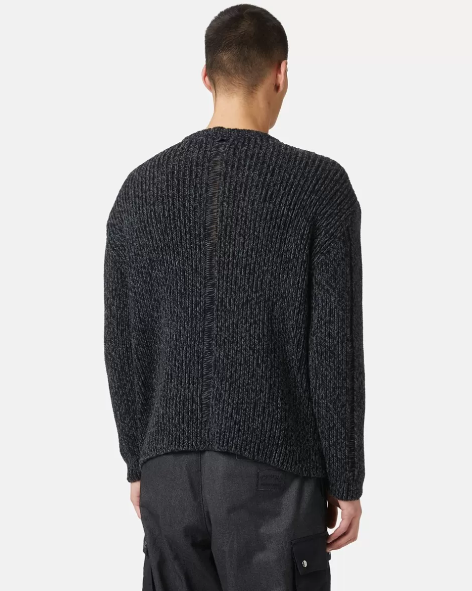 Discount Gray Wool Blend Sweater Knitwear