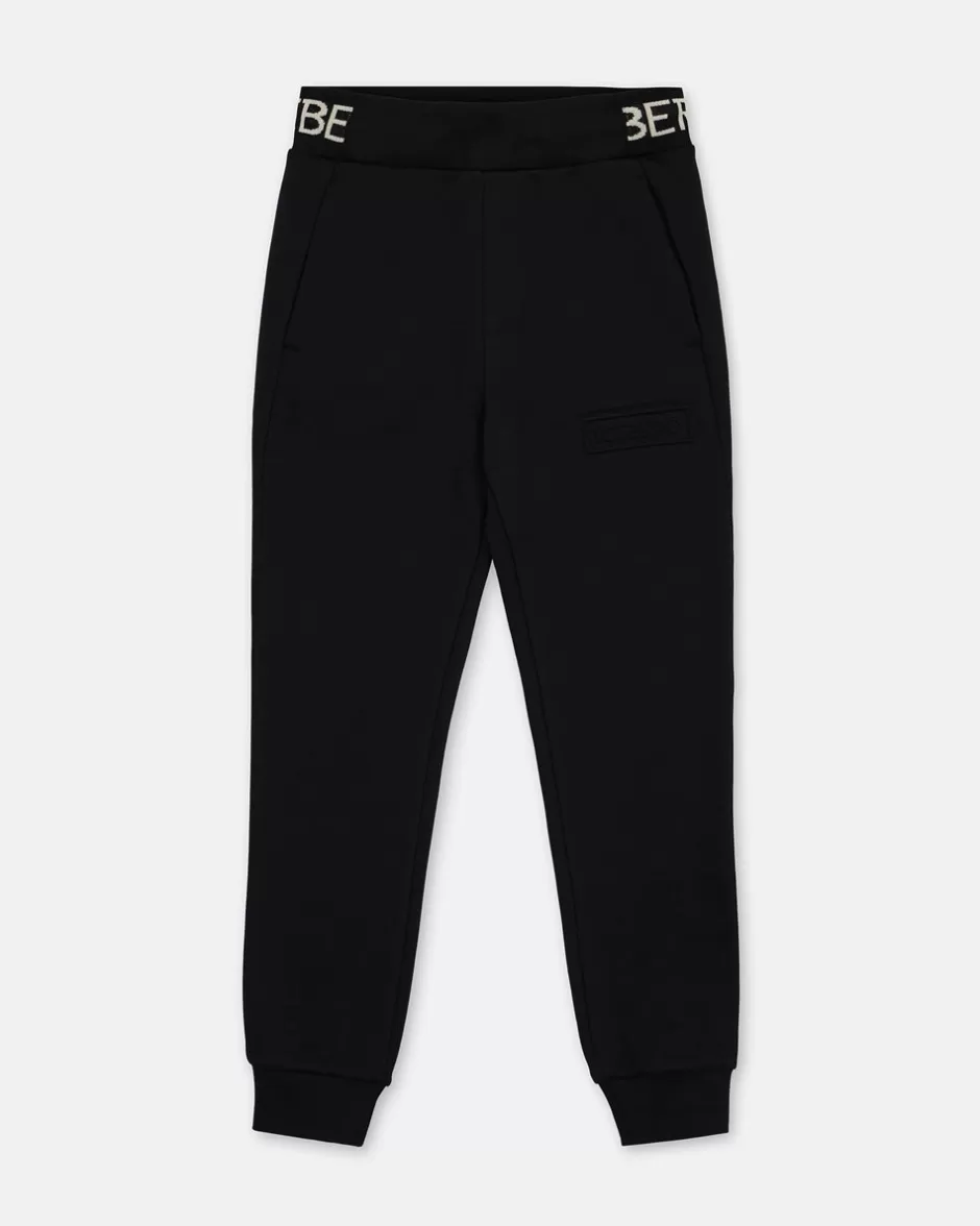 Best Junior Collection Black Sweatpants Kids/BOY Boy Fw24