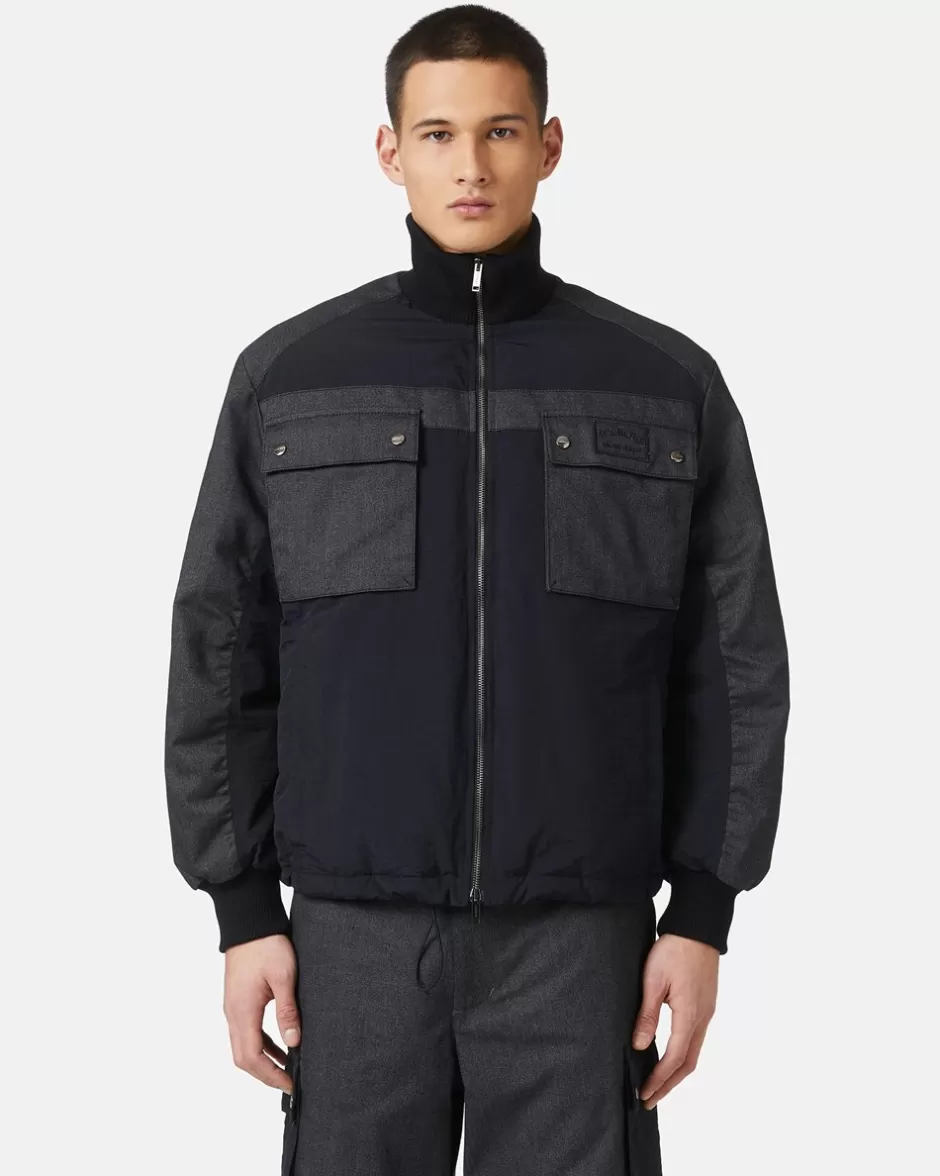 Shop Nylon And Gabardine Jacket Outerwear