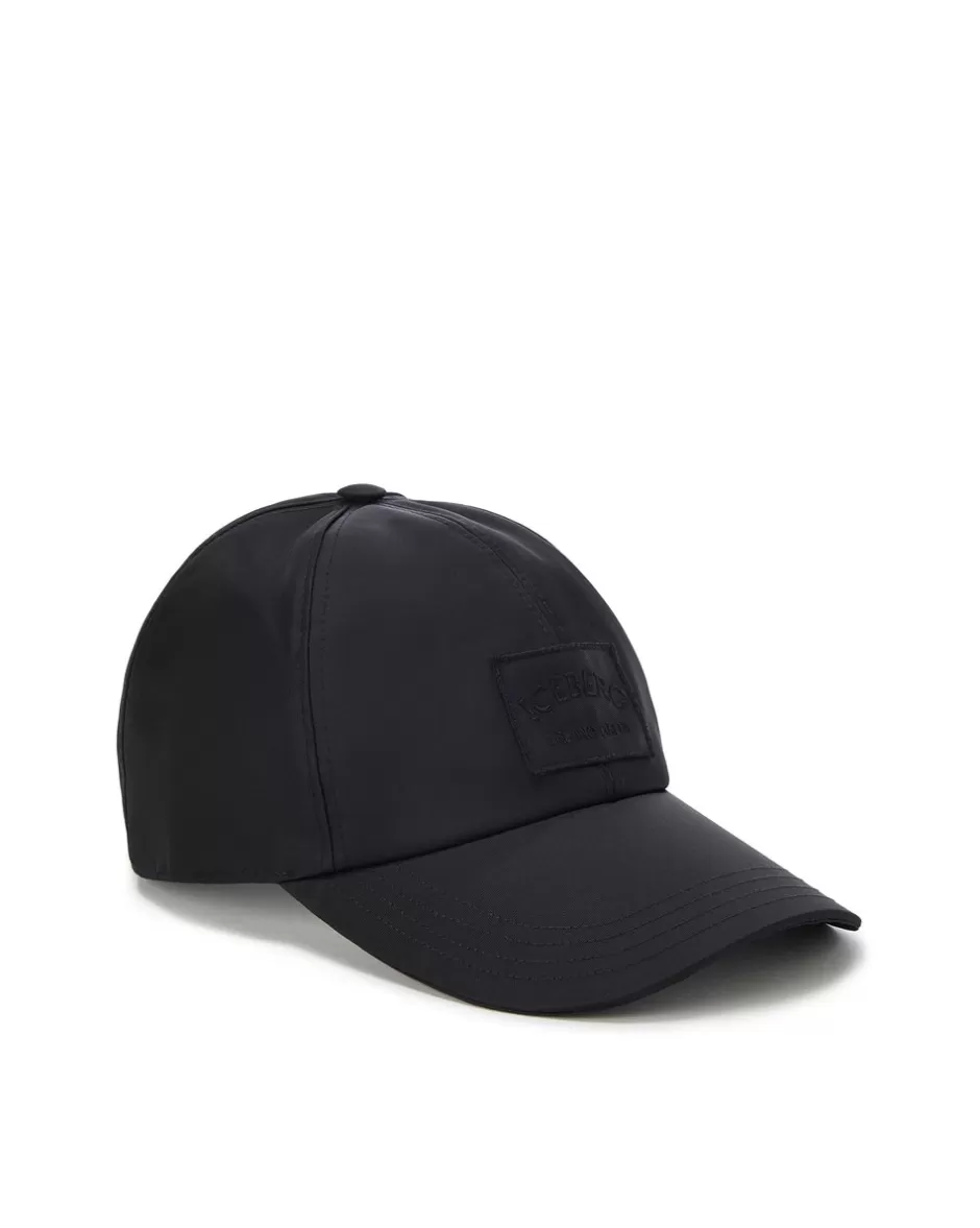 Outlet Nylon Baseball Cap With Logo Hats