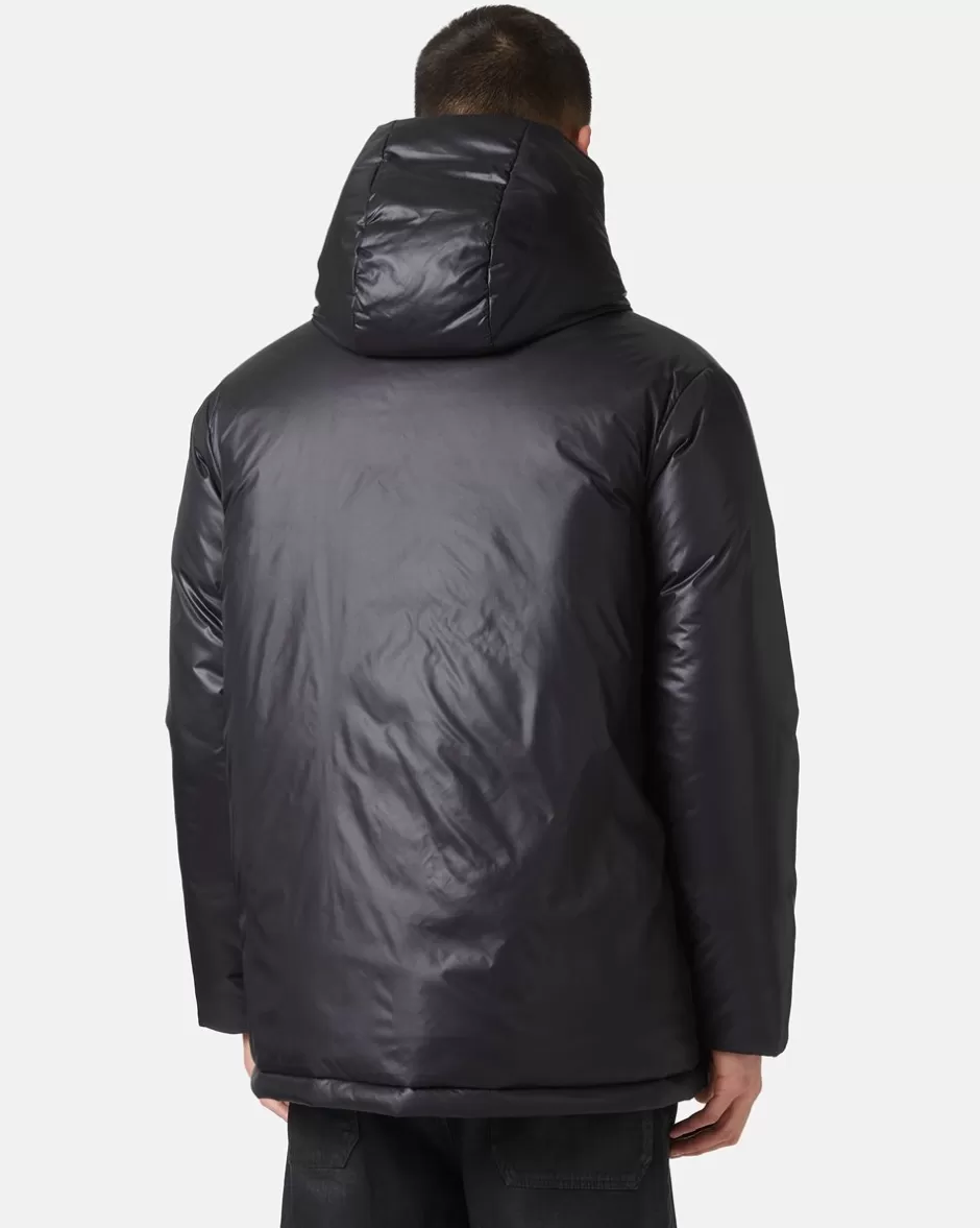 Store Nylon Down Jacket With Logo Outerwear