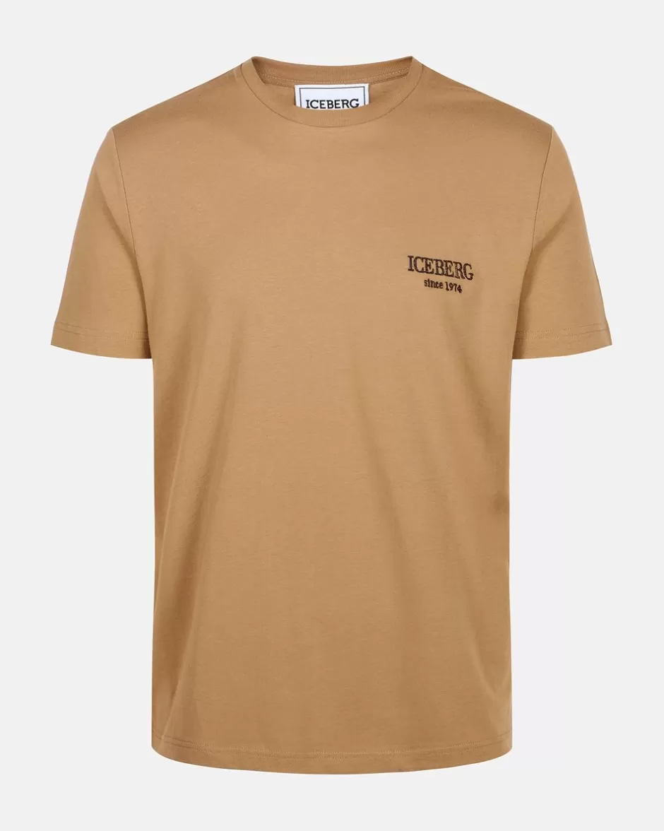 Store Paper Bag Colored Crewneck Sweatshirt With Embroidered Logo T-Shirts And Polo