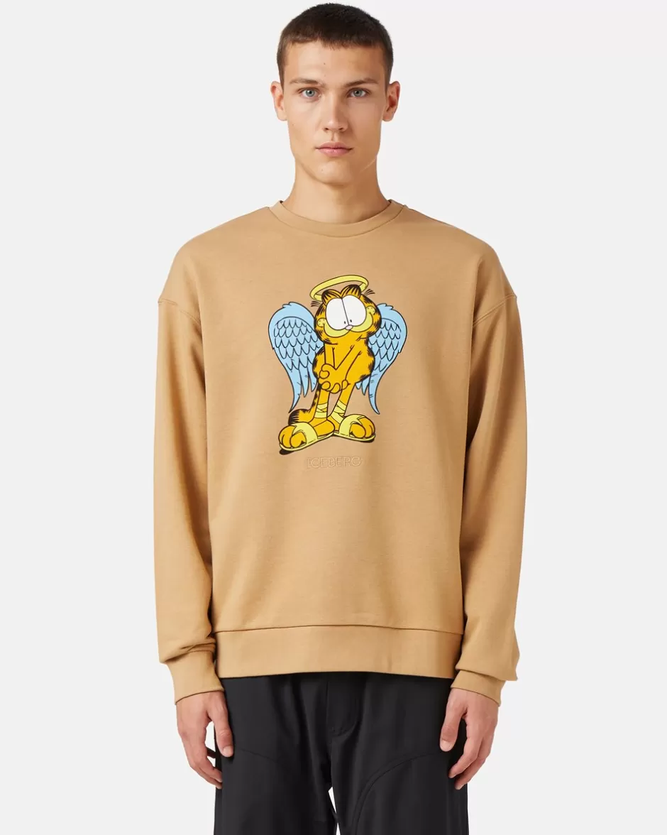 Cheap Sweatshirt With Garfield Design Sweatshirts