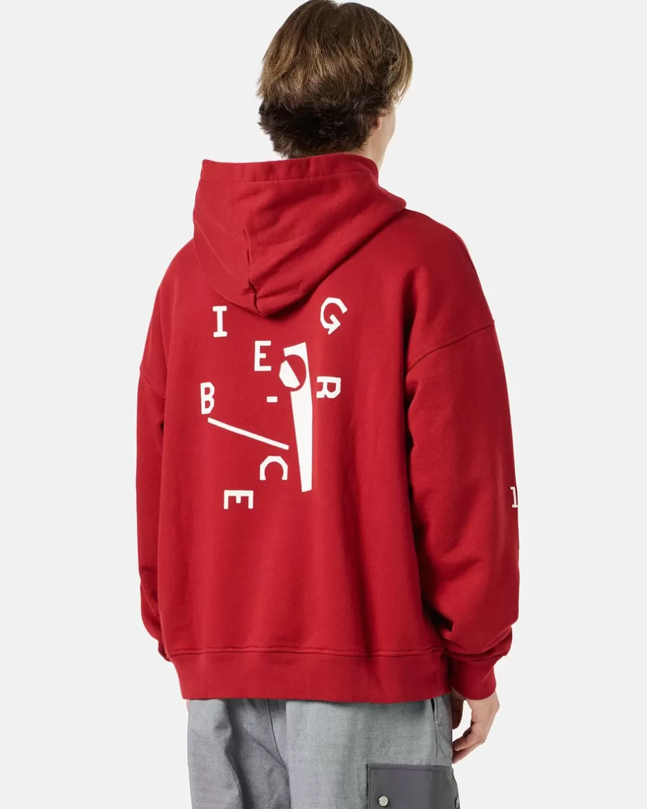 Shop Sweatshirt With Hood And Printed Logo Sweatshirts