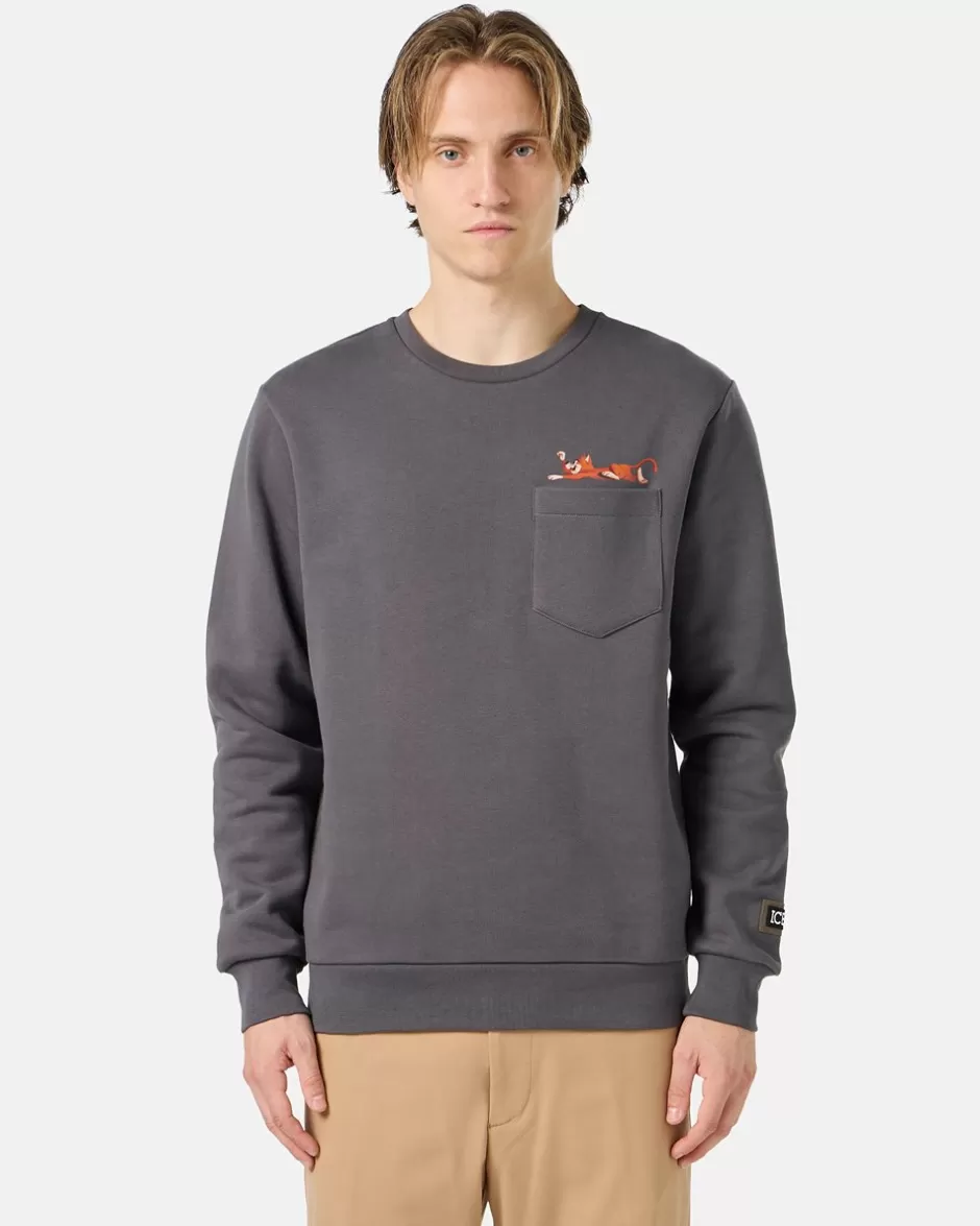 Store Sweatshirt With Yogi Print Sweatshirts