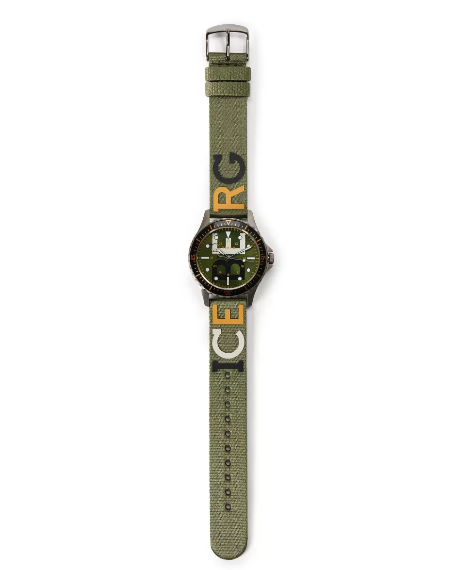 Fashion Timex X Navi 38 Logo Watch Watches